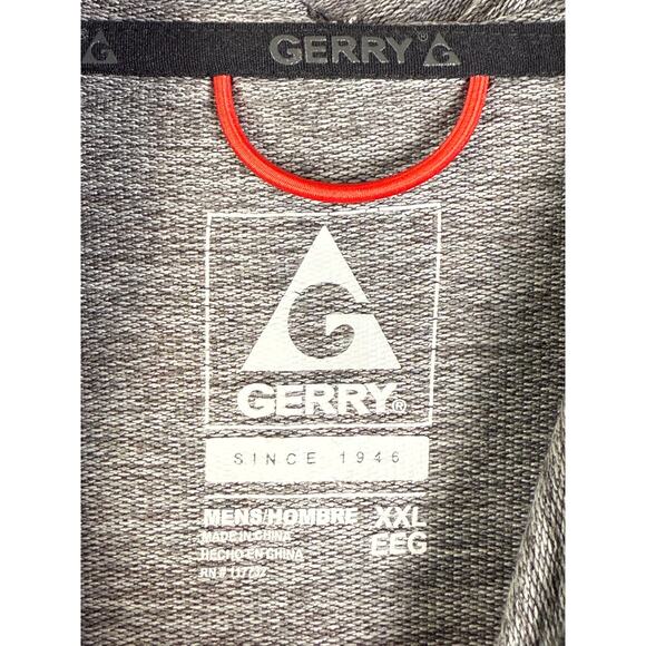 Gerry Lightweight Performance Hoodie Long Sleeve Activewear Dark Gray 2XL XXL - Picture 4 of 7